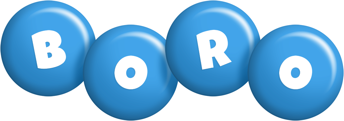 Boro candy-blue logo