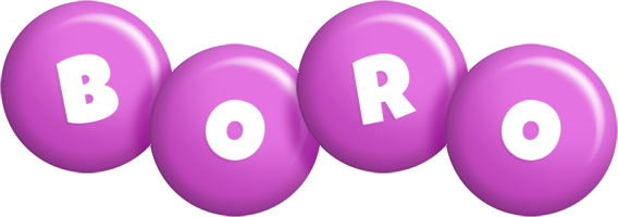 Boro candy-purple logo