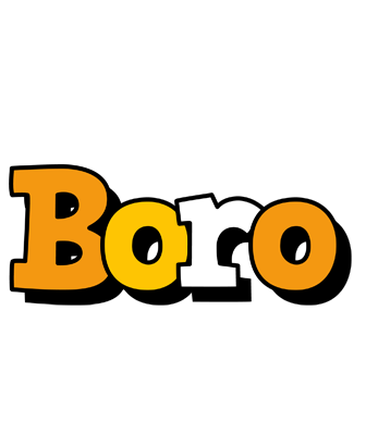 Boro cartoon logo