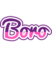 Boro cheerful logo