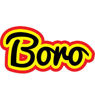 Boro flaming logo