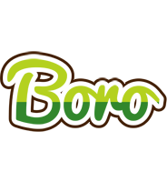 Boro golfing logo