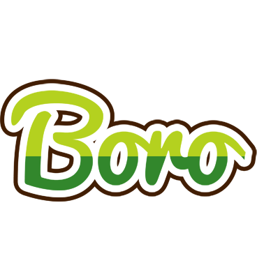 Boro golfing logo
