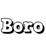 Boro snowing logo