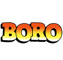 Boro sunset logo