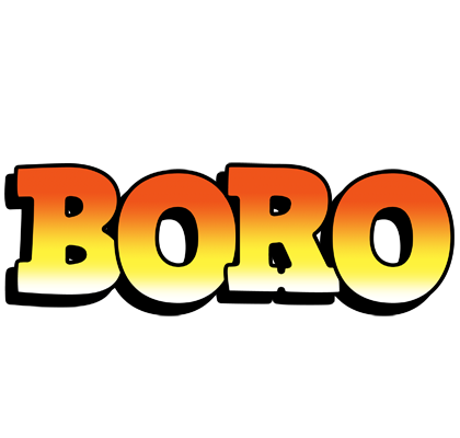 Boro sunset logo