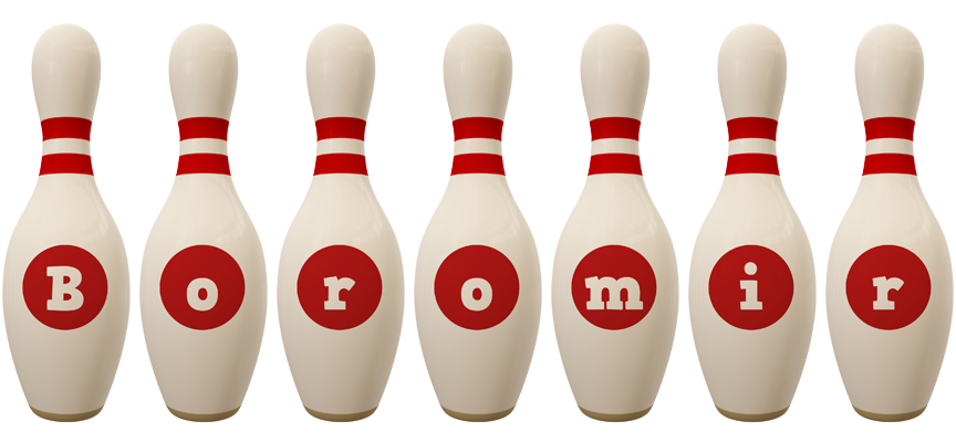 Boromir bowling-pin logo