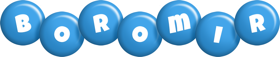 Boromir candy-blue logo