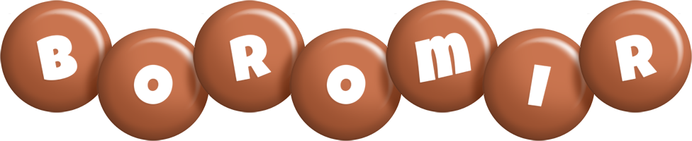 Boromir candy-brown logo