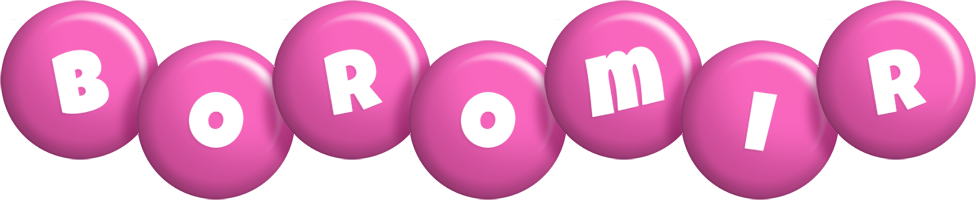 Boromir candy-pink logo
