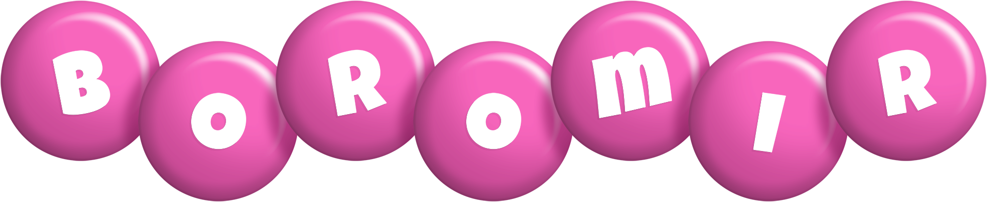 Boromir candy-pink logo