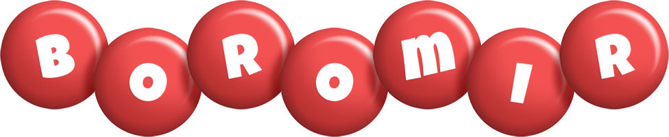 Boromir candy-red logo