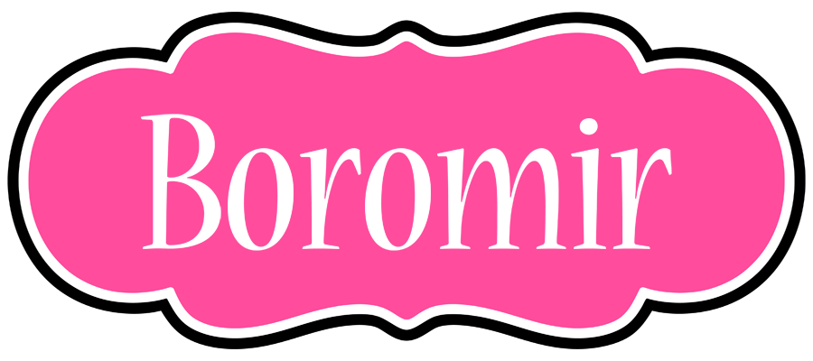 Boromir invitation logo