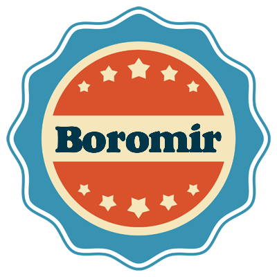 Boromir labels logo