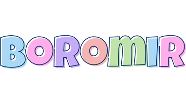 Boromir pastel logo