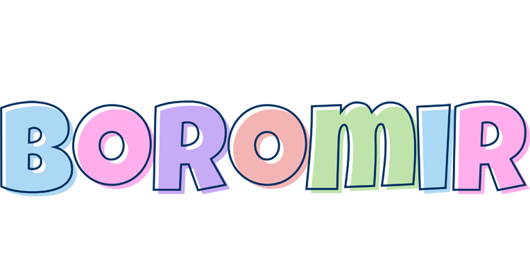 Boromir pastel logo