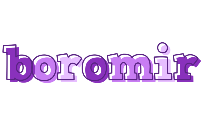 Boromir sensual logo