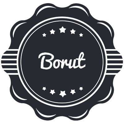 Borut badge logo