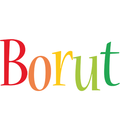 Borut birthday logo