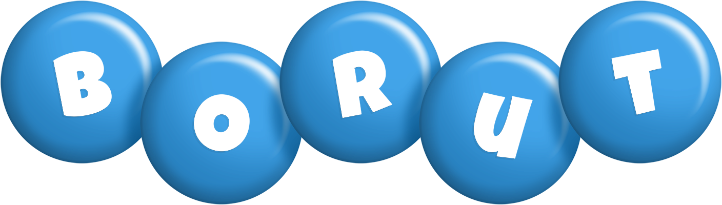 Borut candy-blue logo