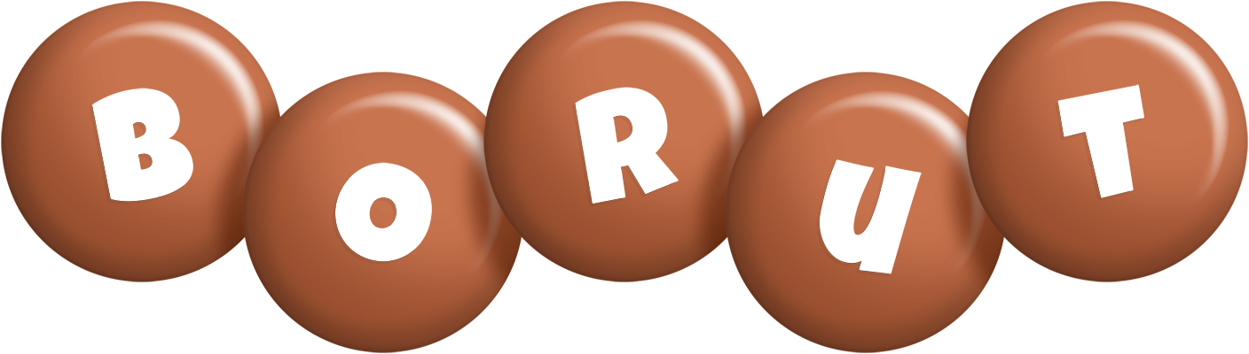Borut candy-brown logo