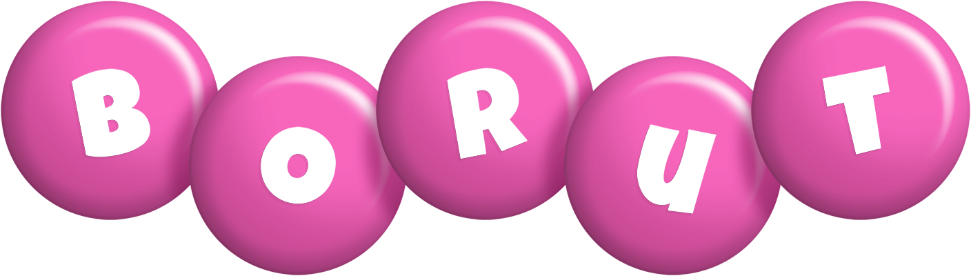 Borut candy-pink logo