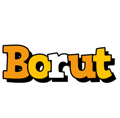 Borut cartoon logo