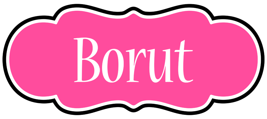 Borut invitation logo