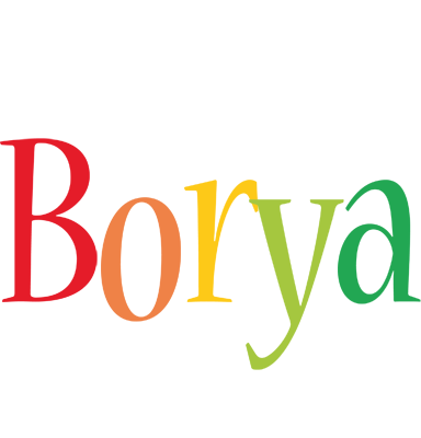 Borya birthday logo