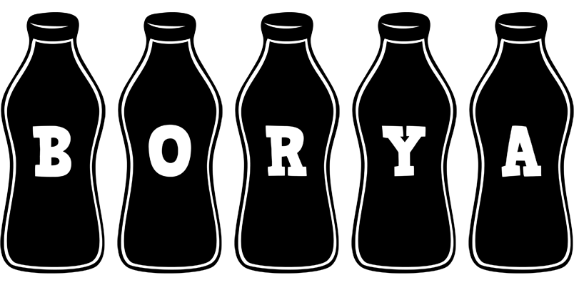 Borya bottle logo