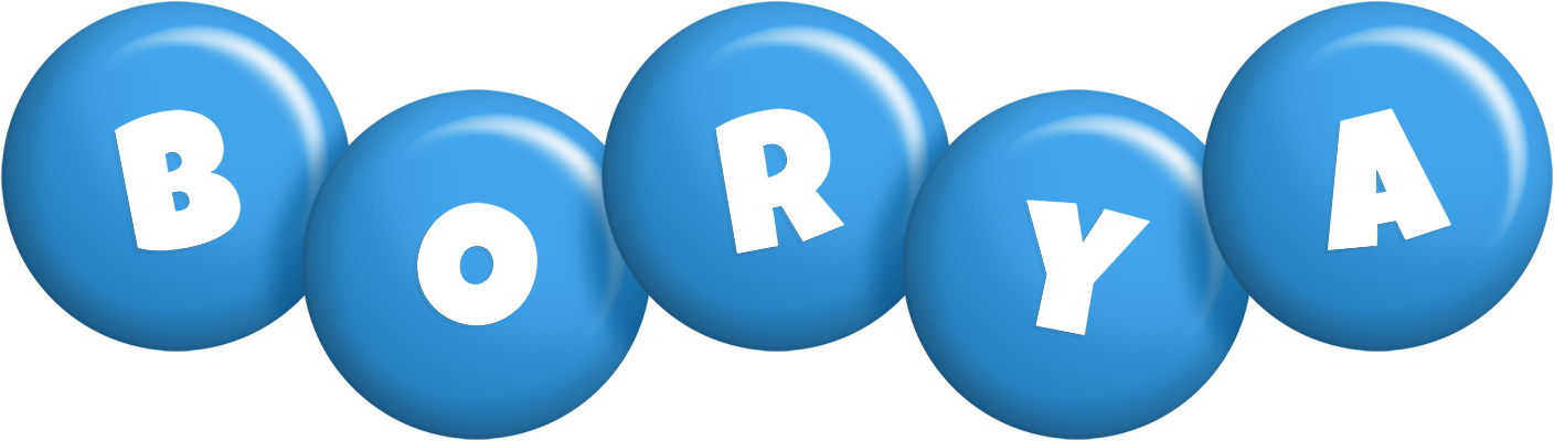 Borya candy-blue logo