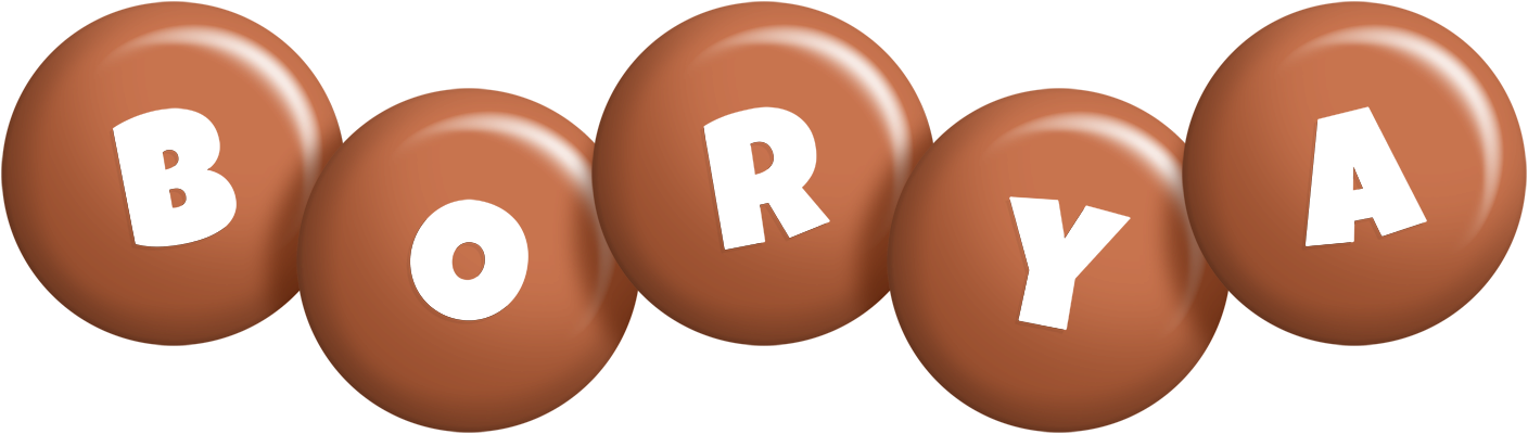 Borya candy-brown logo