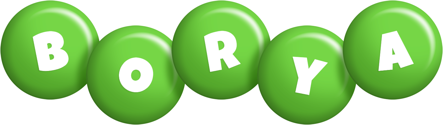 Borya candy-green logo