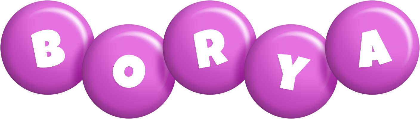 Borya candy-purple logo