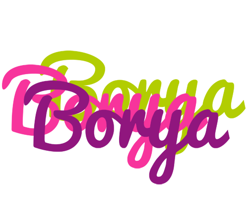 Borya flowers logo