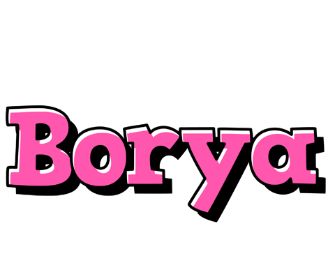 Borya girlish logo