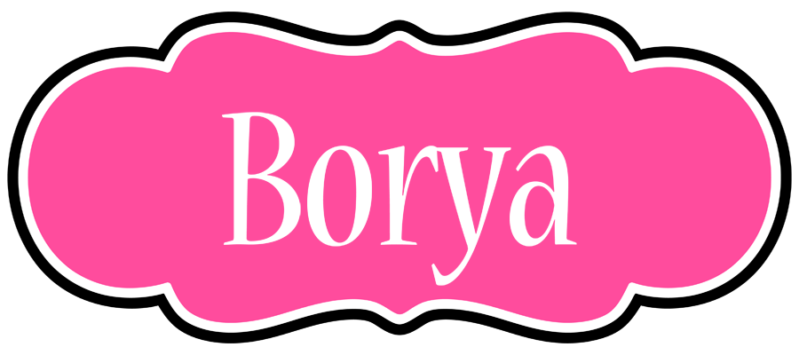 Borya invitation logo