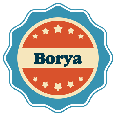 Borya labels logo
