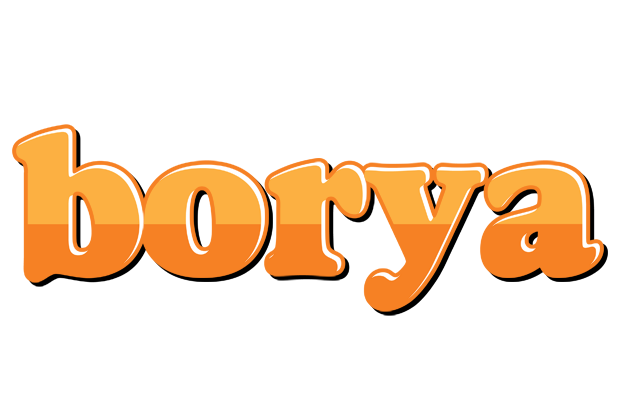 Borya orange logo
