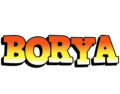 Borya sunset logo
