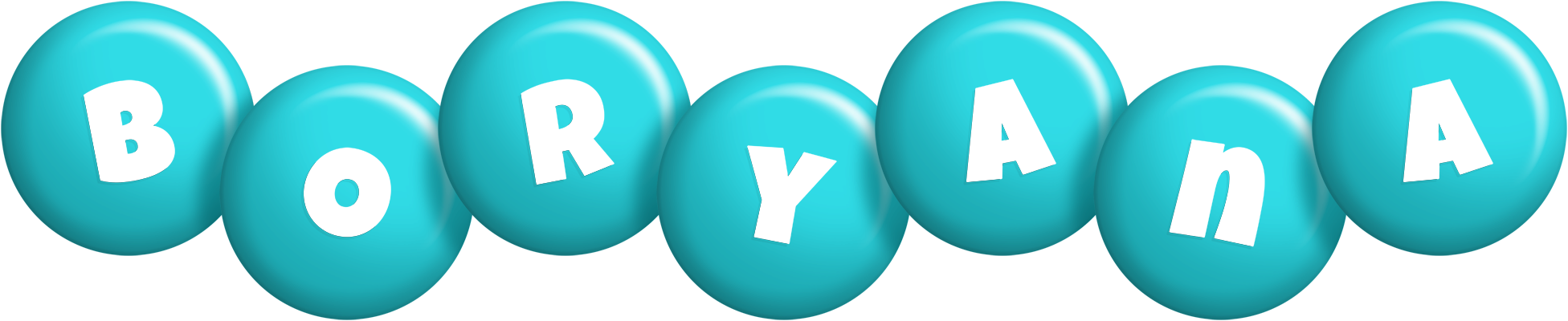 Boryana candy-azur logo