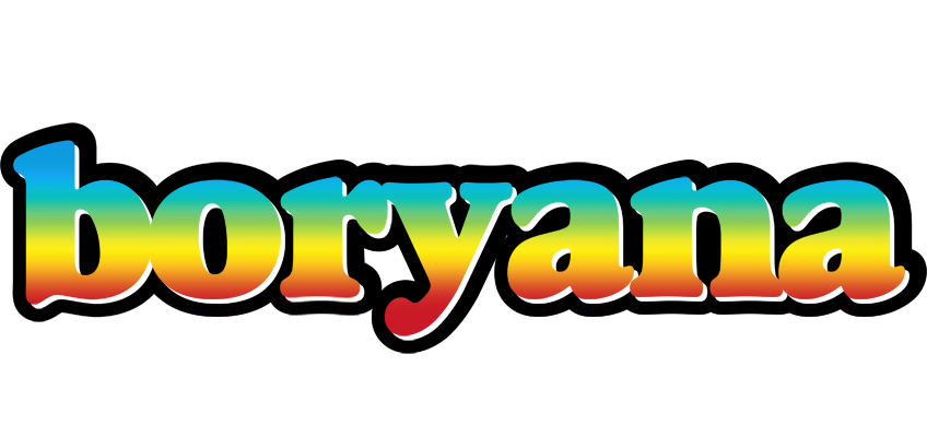 Boryana color logo