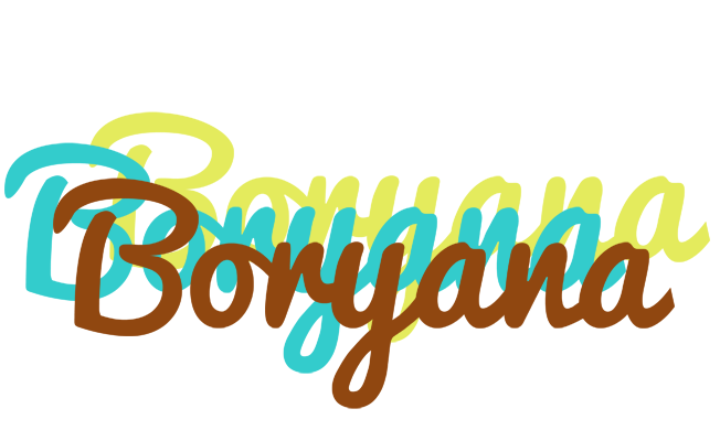 Boryana cupcake logo