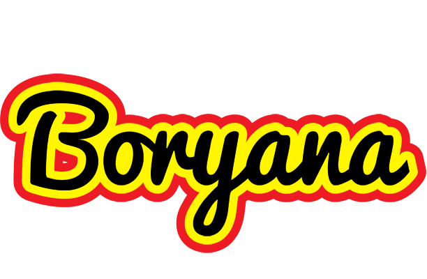 Boryana flaming logo