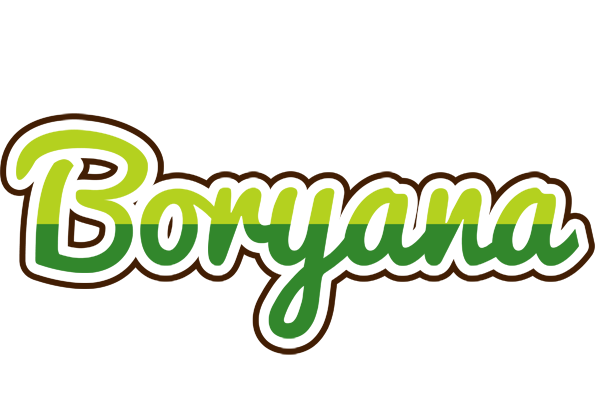Boryana golfing logo
