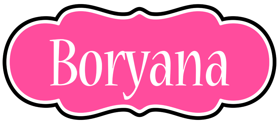 Boryana invitation logo