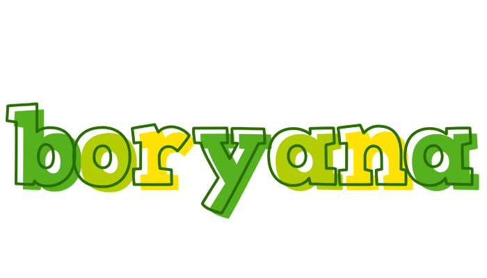 Boryana juice logo