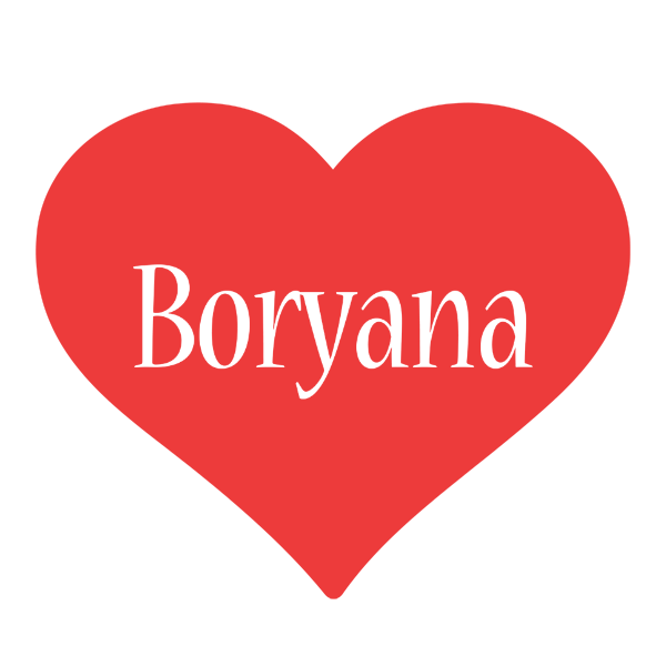 Boryana love logo