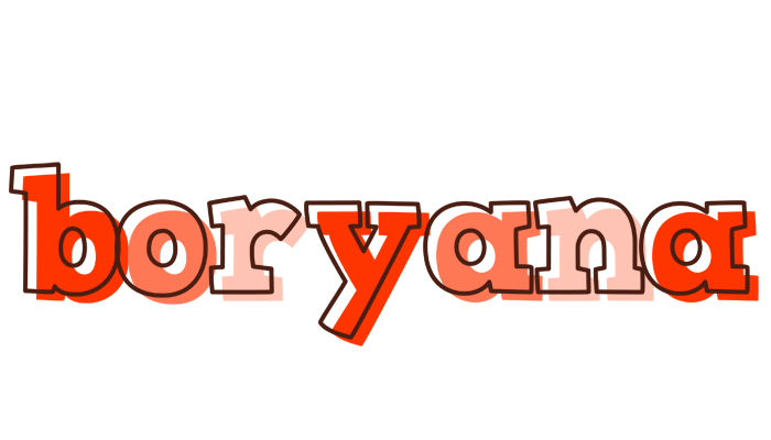 Boryana paint logo