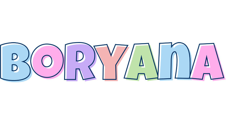 Boryana pastel logo